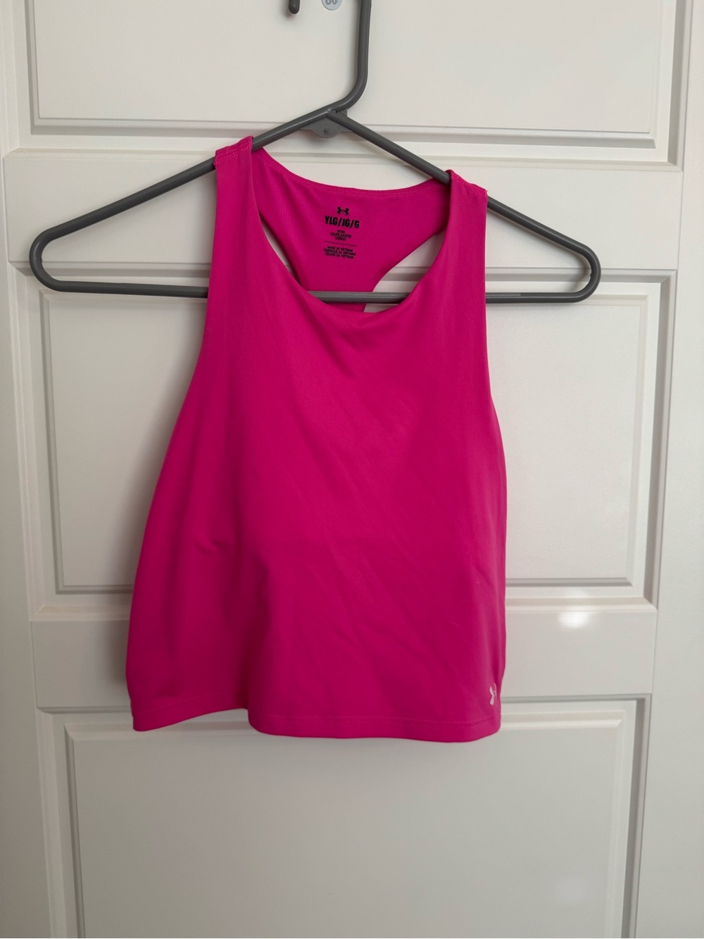 Under Armour Women's Bright Pink Racerback Tank Top